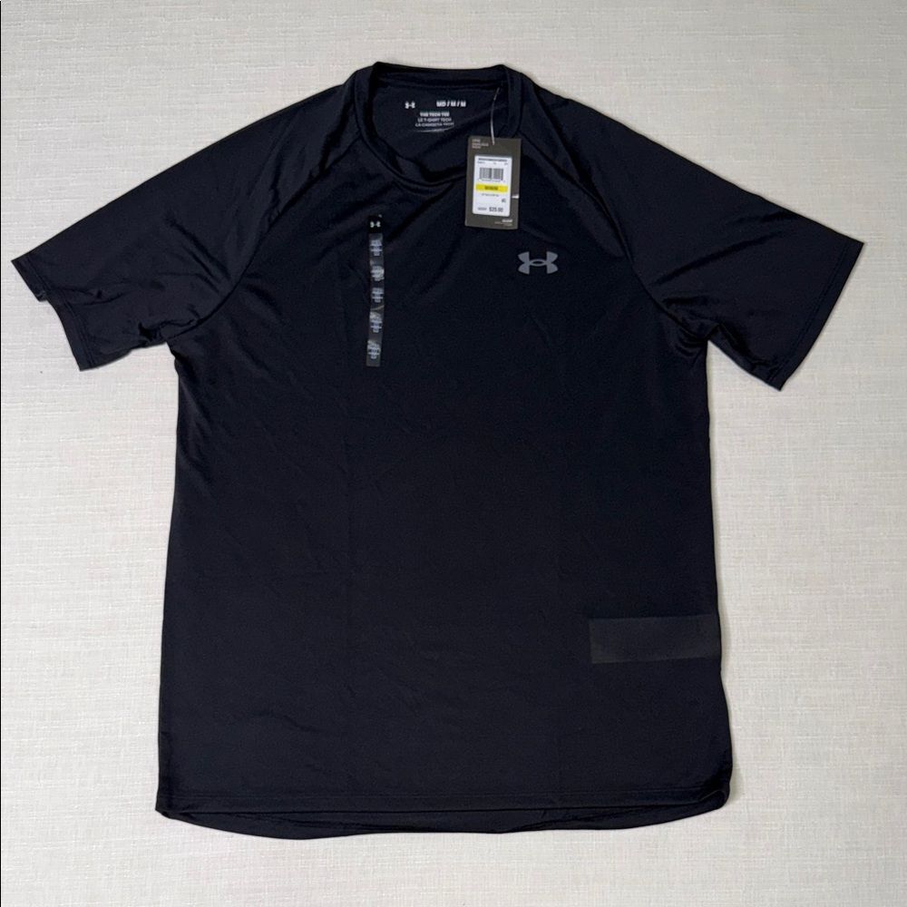 Under Armour Men's Black Short Sleeve Tee